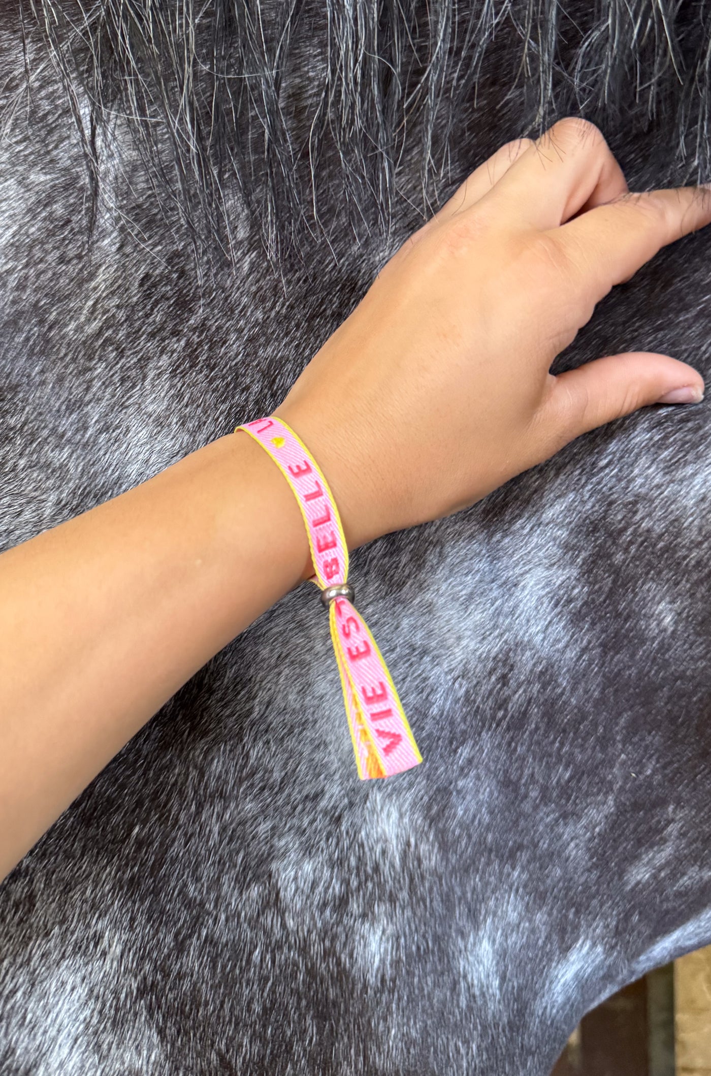 Armband la vie est belle
